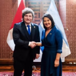 Javier Milei sostuvo reunión bilateral con Keiko Fujimori durante su visita a Perú