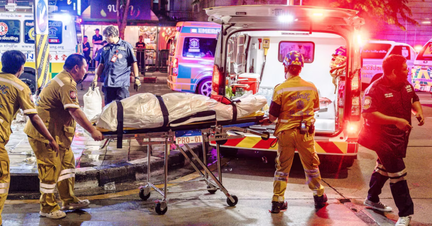 Incendio en un pub de Bangkok deja al menos 27 muertos y varios heridos
