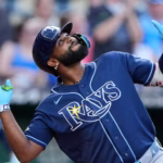 Junior Caminero iguala récord de los Rays con jonrón en seis juegos consecutivos
