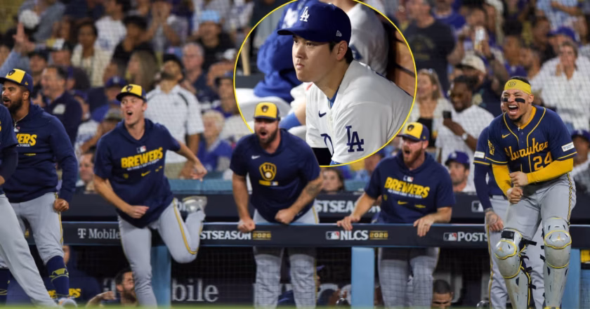 Los Dodgers quedan al borde de la eliminación y Milwaukee acaricia la Serie Mundial
